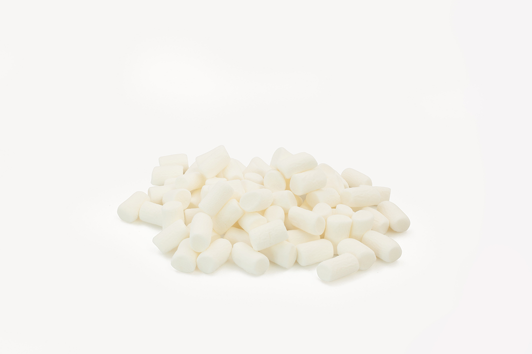 Micro white (D8/L11mm) marshmallow