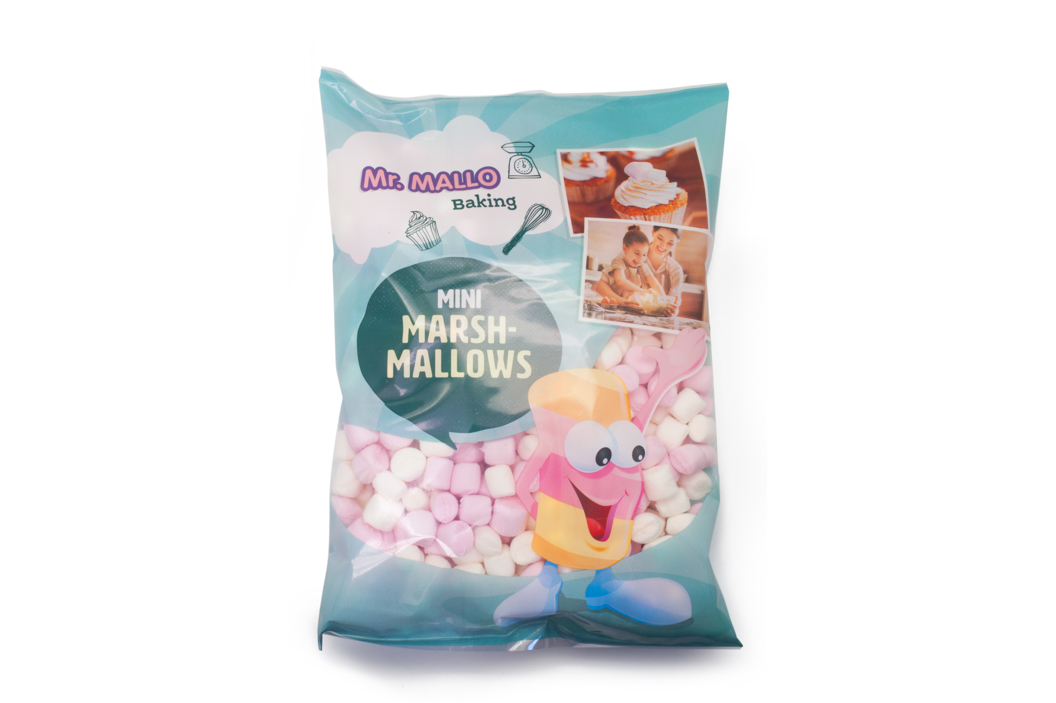Mr. Mallo Baking pillow bag 100g (mini mallows)