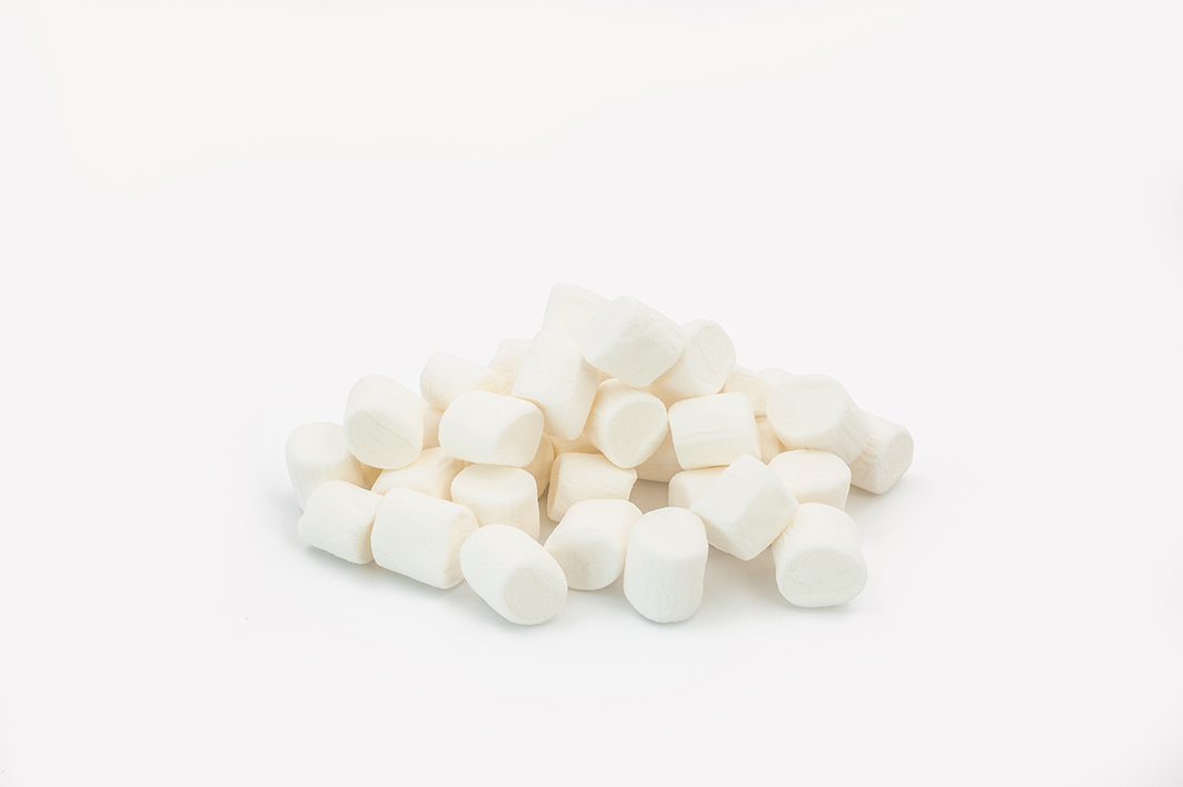 Mini white (D10/L14mm) marshmallow